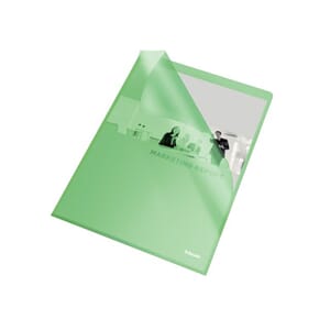 PLASTOMSLAG ESSELTE A4 115MY GRØNN (100)