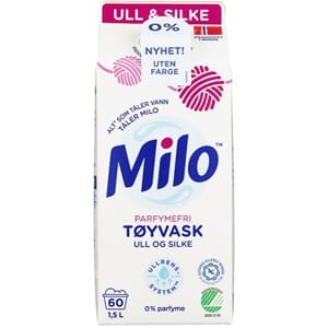 MILO TØYVASK PARFYMEFRI 1,5L