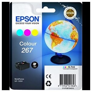 BLEKK EPSON 267 COLOUR