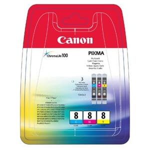 BLEKK CANON CLI-8 C/M/Y