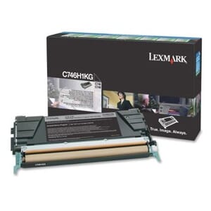 TONER LEXMARK C746H 3KG SORT