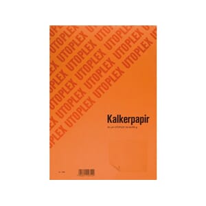 KALKERPAPIR A4 65G 50 BLAD UTOPLEX