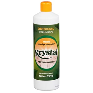 GRØNNSÅPE  KRYSTAL100% NATURLIG PLANTEOLJER 0,75L