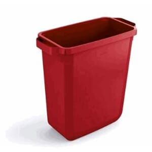 TØNNE DURABIN 60 L RØD