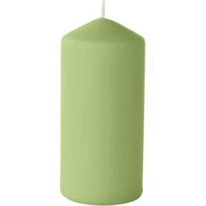 KUBBELYS MATT LØVGRØNN 7x15CM