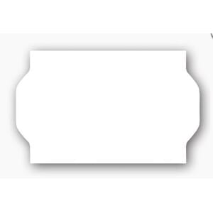 PRISETIKETT 26x16 HVIT (1000) LIM 2