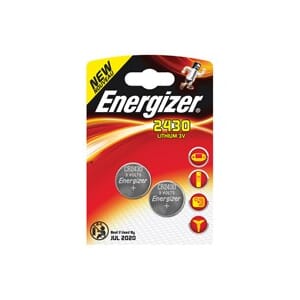 BATTERI LITHIUM CR2430 ENERGIZER (2)