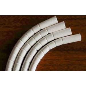 SUGERØR PAPIR M/BØY NATURFARGET 6MM (250)