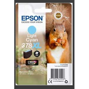BLEKK EPSON 378XL LIGHT CYAN