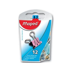 BREVKLYPE MAPED CLIP 15MM ASS FARGER (12)