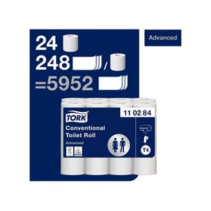 TOALETTPAPIR TORK ADVANCED 2L 35M T4 (24)