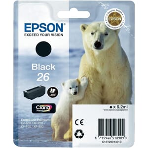 BLEKK EPSON 26 SORT
