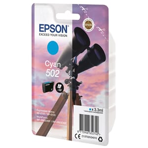 BLEKK EPSON T502 BLÅ