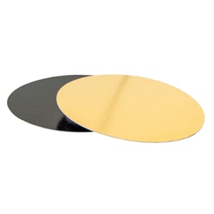 KAKEBRETT GULL/SORT 32CM PAPP