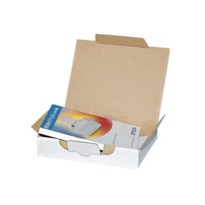 POSTESKE LÅSEKLAFF 310X215X70MM A4 HVIT