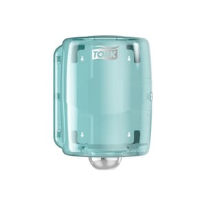 DISPENSER TORK W2 SENTERRULL HVIT/TURKIS