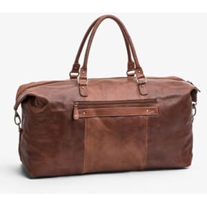 WEEKEND BAG SKINN LARGE COGNAC HOUSE OF SAJACO