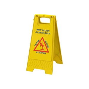 VARSELSKILT GLATT GULV