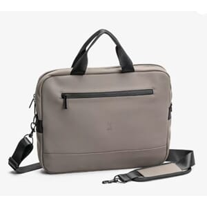 PC VESKE BERGEN ESCAPE RUBBER TAUPE