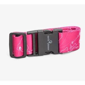 BAGASJESTROPP SKARP ROSA RØD NORTH PIONEER