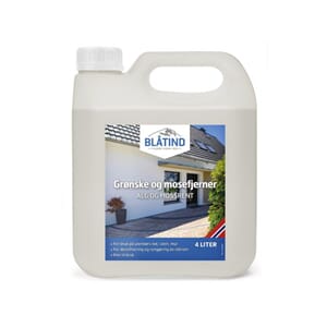 GRØNSKE OG MOSEFJERNER BLÅTIND 4 LITER