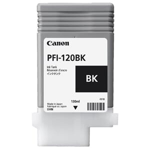 BLEKK CANONN PFI-120BK SORT