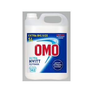 OMO ULTRA HVITT FLYTENDE 5L