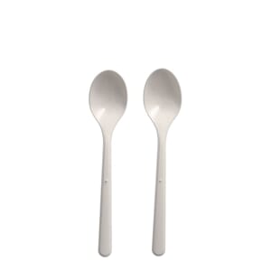 TESKJE 13 CM (50) FLERGANGSBRUK BIOPLAST