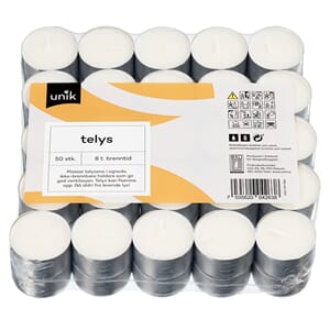TELYS HVIT 8T UNIK (50)