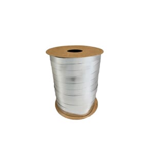 GAVEBÅND 250Mx10MM METALLIC SØLV