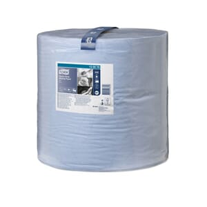 TORK INDUSTRITØRK STERK W1 BLÅ 340M