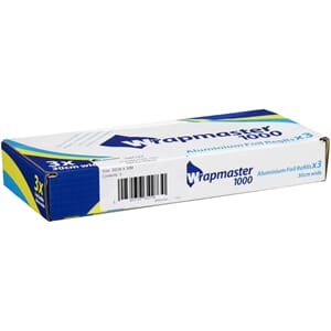 ALUMINIUMSFOLIE WRAPMASTER 30CMx30M (3)