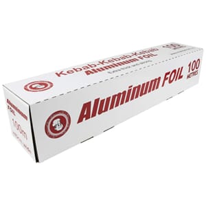 ALUMINIUMSFOLIE TIL KEBAB 45CM X 100M