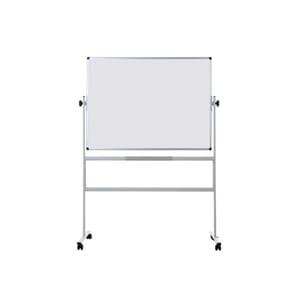 WHITEBOARDTAVLE M/HJUL 120X150CM  BI-OFFICE VENDBAR EMAL