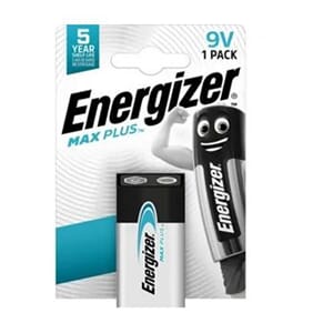 BATTERI ENERGIZER 9V MAX PLUS