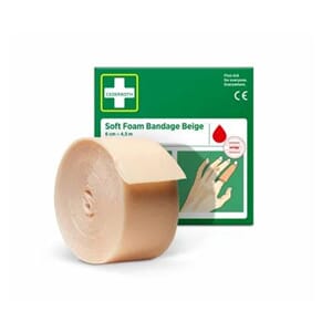 SOFT FOAM BANDAGE BEIGE 6CMX4,5M
