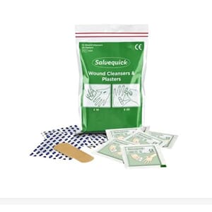 PLASTER SALVEQUICK OG SÅRVASK(20+10)
