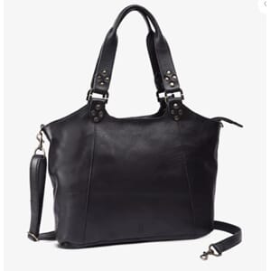 SKULDERVESKE AMSTERDAM TOTE SORT SKINN HOUSE OF NORDIC