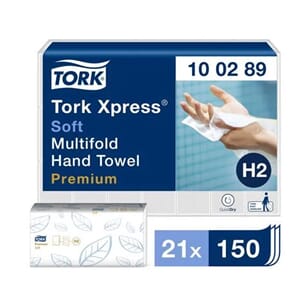 TORK PREMIUM INTERFOLD MYK (150) -  H2 (21 PK)