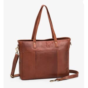 TOTEBAG A4 I SKINN COGNAC THE MONTE