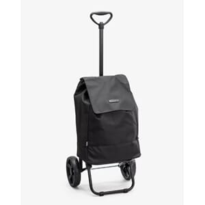 HANDLEBAG MED HJUL SORT PUCCINI