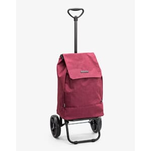 HANDLEBAG MED HJUL RØD PUCCINI