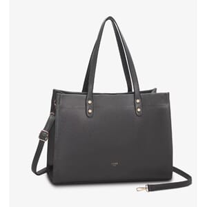 TOTEBAG TIL LAPTOP SOFIA GRÅ LYCKE