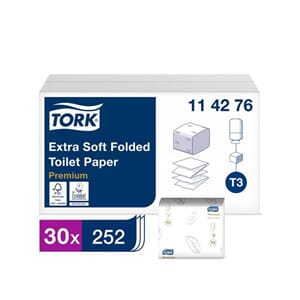 TOALETTPAPIR TORK EKSTRA MYKT  ARK T3