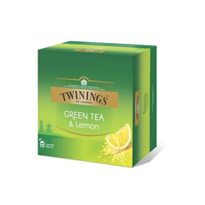 TWININGS TE GRØNN M/SITRON  (100)