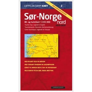 KART SØR-NORGE NORD CK 2 2019-2020