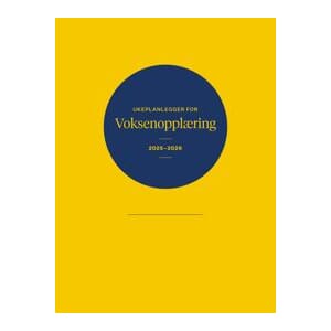 UKEPLANLEGGER VOKSENOPPLÆRING 2025-2026 ASCHEHOUG