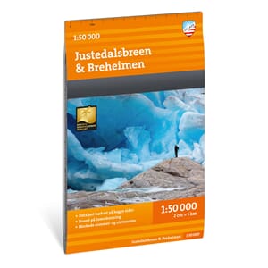 CALAZO TURKART JOSTEDALSBREEN & BREHEIMEN 1:50000