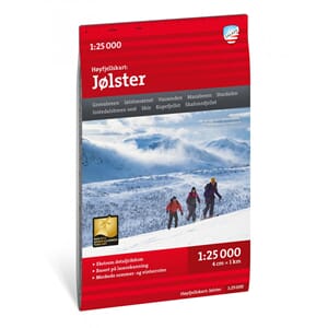 CALAZO HØYFJELLSKART JØLSTER 1:25000