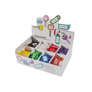 NØKKELSKILT PLAST MED RING